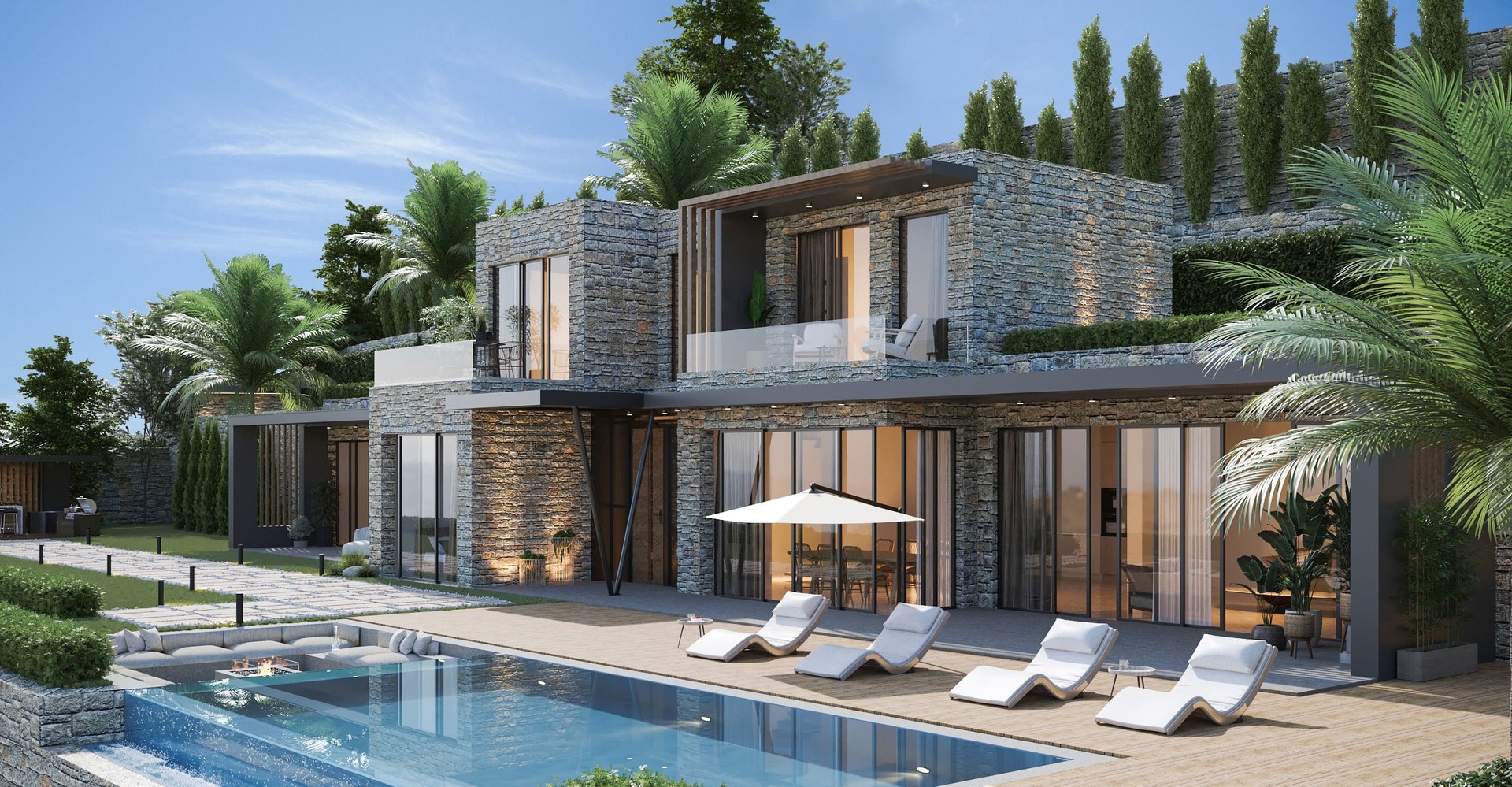 Evart Mansion dört mevsim yaşam