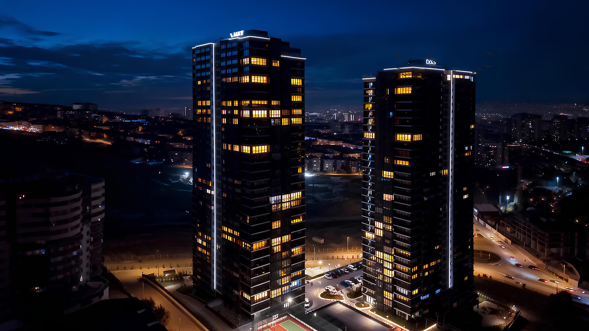 Modern architecture and city skyline 5